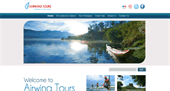 Desktop Screenshot of airwingtours.com